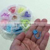 80PCS Mixed Color Corchet Sewing Knitting Ring/Stitch Closed Maker thumbnail-5