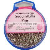 Colorful Beauty Nickel Plated Steel Quilters Glass Head Pins Manufacturer thumbnail-1