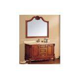 Classical Bathroom Cabinet / Oak Bathroom Cabinets Danfengbailu FG025 thumbnail-1