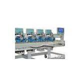 Huagui Arm 4heads 2 Color DST Embroidery Computer Rhinestone Transfer Machine For Lace thumbnail-1