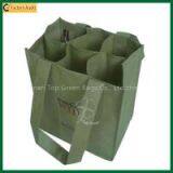 Wholesale Cheap Non Woven 4 Bottles Wine Bag (TP-WB072) thumbnail-2