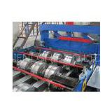 Automatic 1250mm Metal Deck Roll Forming Machine 3.5KW , 16Mpa With PLC System