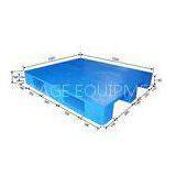 800kg - 1500kg Warehouse Equipments Heavy Duty Plastic Pallet 1200 * 1000mm