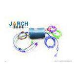 2 ~ 24 Circutis Signal USB Ethernet Slip Ring Anti - Jamming Aluminium Alloy thumbnail-1