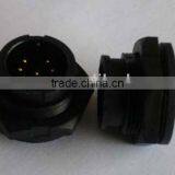 Circular Middle Male Lock PCB Type Front Mounting Waterproof Connector