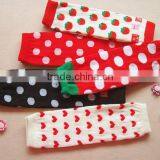 Wholesale Rainbow Striped Print Children Posh Kids Knitted Leg Warmer Cotton Baby Leg Warmer thumbnail-3