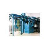 Q485 Type Single Hanger Series Continuous Working Overhead Rail Shot Blasting Equipment