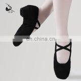 08B5A004 With Heel Soft Canvas Shoes Teacher's Ballet Shoes thumbnail-3