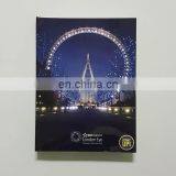 2017 Newly Design Custom LED Lighting Up Diary/Notebook With Fiber Optic