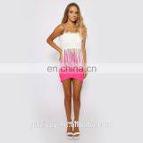 New Fashion Design Tops Women White Tops in Tassel thumbnail-2