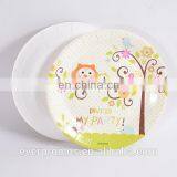 Customer High Quality Disposable Paper Plate /Confetti Happy Birthday Cake Plates thumbnail-2