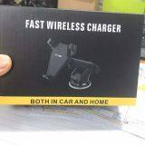 Metal Air Vent Car Holder With Wireless Fast Charger thumbnail-4