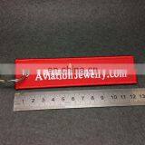 Personalized Trendy Design Polyester Embroidered Keychain/ Keytag/ Key Chain