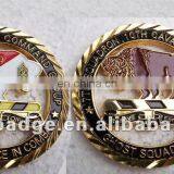 Zinc Alloyu High Diamond Edge Double Sides Souvenir Coins