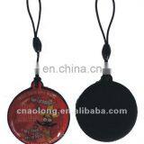 High Quality Custom Printing Microfiber+pvc Round Mobile Phone Screen Cleaner With Your Design