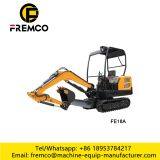 FE18 Mini Digger for Narrow Space Working thumbnail-3