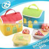 Canvas With Aluminum Insulation Inside Bento Picnic Bucket Bag thumbnail-1