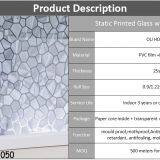 OUHOME Window Film Vinyl 3D PVC Window Privacy Film Static Less Static Cling Film thumbnail-5