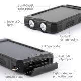 NEW Waterproof Solar Power Bank 20000mah Dual USB Li-Polymer Solar Battery Charger thumbnail-4
