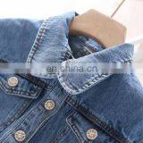 A0250# 2020 Spring Girls' Jacket Denim Embroidery Kids Coats Childrenswear Wholesale thumbnail-3