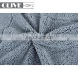 China Gold Supplier Warm Soft Plain Patchwork Suede Fleece Blanket With Sherpa Back Throw Custom Printed Sherpa Blankets thumbnail-5