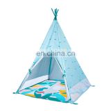 Indoor & Outdoor Teepee Tent for Kids with Play Mat kids tent