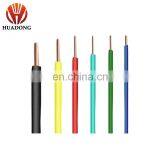 Factory Best Selling Yellow Green H07V-K Cable 6mm2 PVC Insulation Flexible Conductor Without Sheath Equipment Wire thumbnail-1