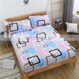 Amazon Hot Selling Comforter Aloe Cotton Fabric Bed Spread Floral Printed 100% Polyester Fitted Bed Sheet Set thumbnail-2