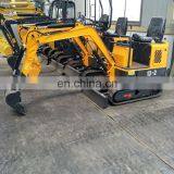 Mini Excavator With Swing Arm Pump Gearbox Steel Track Pads for Sale thumbnail-7
