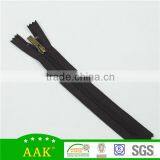 5# Nylon Zipper U Type Transparent Top Stop Close End Zipper thumbnail-1