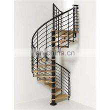 Stainless Steel Structure Staircase Design of Modern Glass Spiral Stairs thumbnail-4