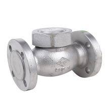 DC407L Ductile Iron JIS20K Flange Swing Type LPG Gas Back Pressure Check Valve 2