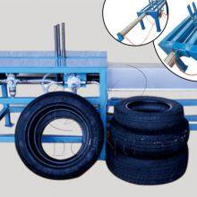 Portable Low Cost Waste Tires Doubling Tripling Packing Machine Tyres Baling Machine thumbnail-4