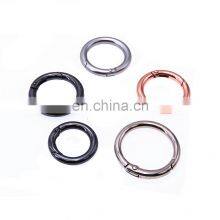 Factory Direct Sale Price Heavy Duty Oval Shape Brass Carabiner For Handbag Swivel Carabiner Key Chain thumbnail-2