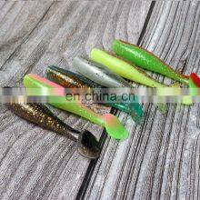 JOHNCOO Hot Sale 8CM 5G MinnowZ TPE Material Good Quality Paddle Tail Soft Plastics Fishing Lures thumbnail-5