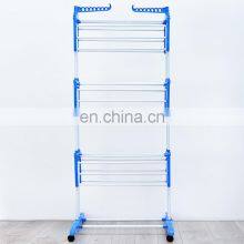 Foldable Houseware Stainless Steel Clothes Coats Towels Shirts Scarves Electric Clothes Foldable Drying Rack thumbnail-2