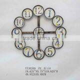 Bottle Cap Design Metal Clockw, Round Clock thumbnail-1