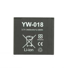 Factory Wholesale 3.7V 3400mah YW-018 POS Terminal Lithium Ion Battery for PAX D230 Cashier Machine