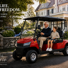 4-Seat Sightseeing Golf Cart thumbnail-3