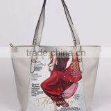 2015 Fashion Wholesale Lady Handbag Pu Elegance Designer Women Handbag thumbnail-3