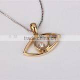 Charming Designs New Style Bezel Setting Eye Pendant Necklace for Men and Women thumbnail-3