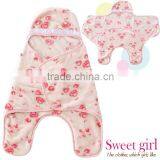 Japanese Wholesale Products High Quality Winter Baby Clothes Wrap up for Girl thumbnail-3