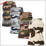 Super Ribbed Military Muscle Bodybuilding Tank Top, Gym Stringer Vest Mens Camo Singlet Quality Choice thumbnail-5