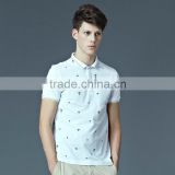 wholesale cotton tipping collar and cuff polo shirt