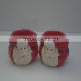 Hand Painted Christmas Shape Ceramic Candle Holder thumbnail-2