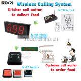 Kitchen Caller System for Restaurant Service K-403+K-999+K-F2