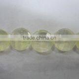 Wholesale Faceted Coin Shape of Glass for Decoration thumbnail-1