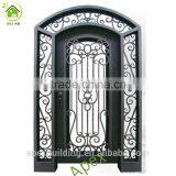 Main Entrance Door Wrought Iron Door Exterior Door With Sidelight