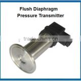 sanitary standard flush diaphragm pressure transmitter