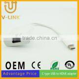 Client Custom Usb c Type to VGA Adapter Wire With Pva Jacket thumbnail-1